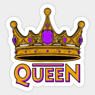 QUEEN CROWN Sticker